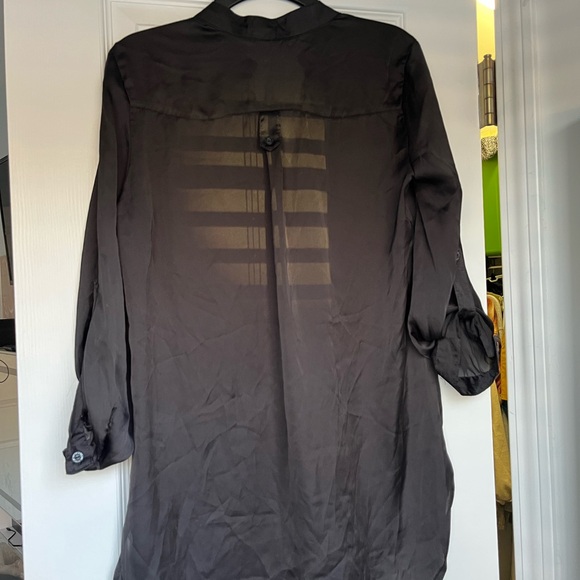 Charming Charlie Black Polyester Blouse - Picture 2 of 4